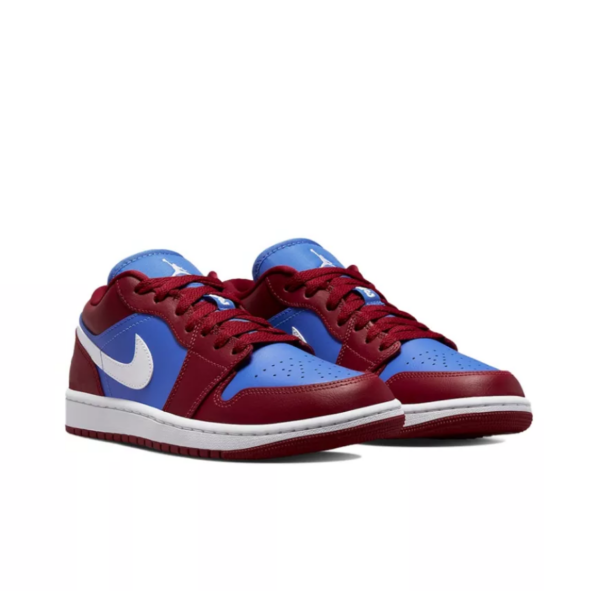 Giày Nike Wmns Air Jordan 1 Low 'Red Blue' DC0774-604 - Ảnh 2