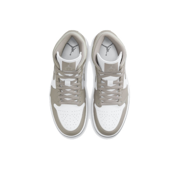 Giày Nike Air Jordan 1 Mid 'Linen' 554724-082 - Ảnh 7