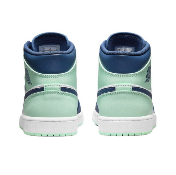 Giày Nike Air Jordan 1 Mid 'Blue Mint' 554724-413 - Ảnh 7