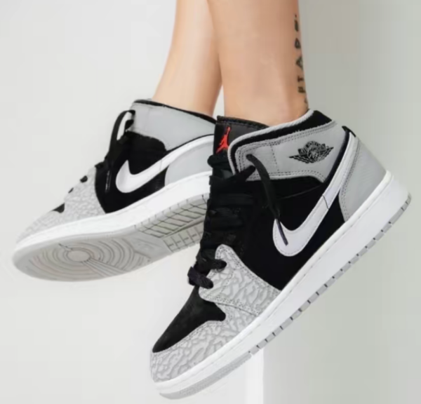 Giày Nike Air Jordan 1 Mid SE 'Elephant Toe' DM1200-016 - Ảnh 3