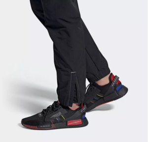 Alternative view of Giày Adidas NMD R1 V2 Core 'Black Red' FY1452