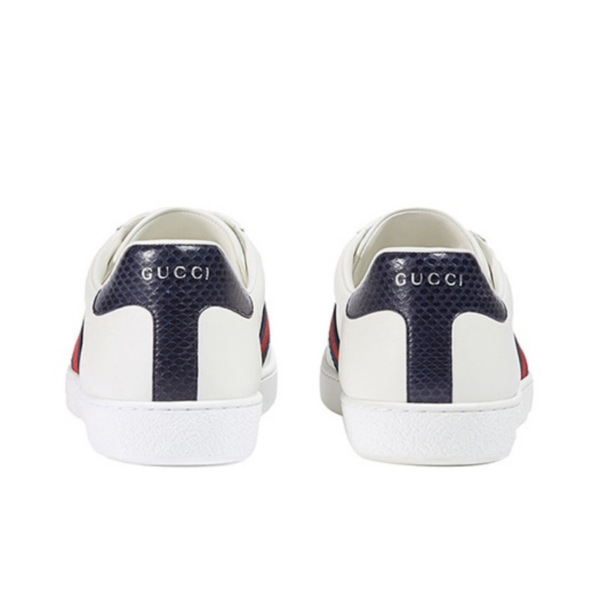 Giày Gucci Ace Leather 'Blue' 386750-A38D0-9072 - Ảnh 6