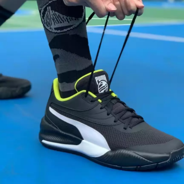 Giày Puma Triple Basketball 'Black' 195217-08 - Ảnh 4