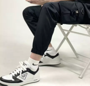 Alternative view of Giày Prada New Avenue Low 'White Black' 2EE363-3LJ6-F0964