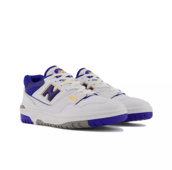 Giày New Balance 550 Lakers 'White Infinity Blue' BB550WTN - Ảnh 3