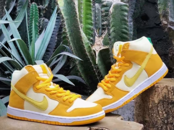 Giày Nike SB Dunk High 'Pineapple' DM0808-700 - Ảnh 5