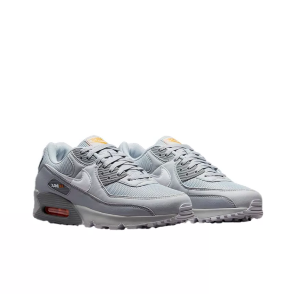 Giày Nike Air Max 90 'Wolf Grey Kumquat' DR0145-001 - Ảnh 4