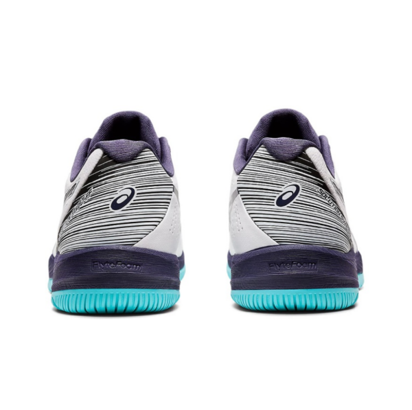 Giày Tennis Asics Solution Swift 'White Purple' 1041A298-101 - Ảnh 5