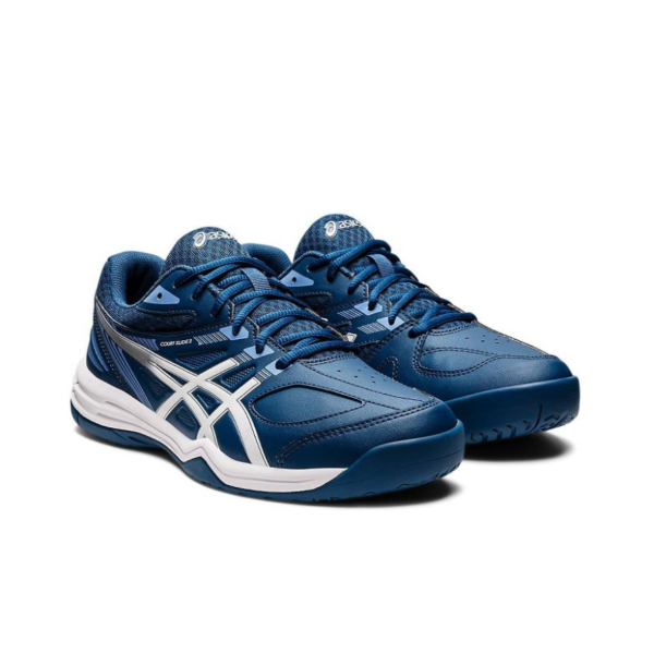 Giày Tennis Asics Court Slide 2 'White Blue' 1041A194-402 - Ảnh 2