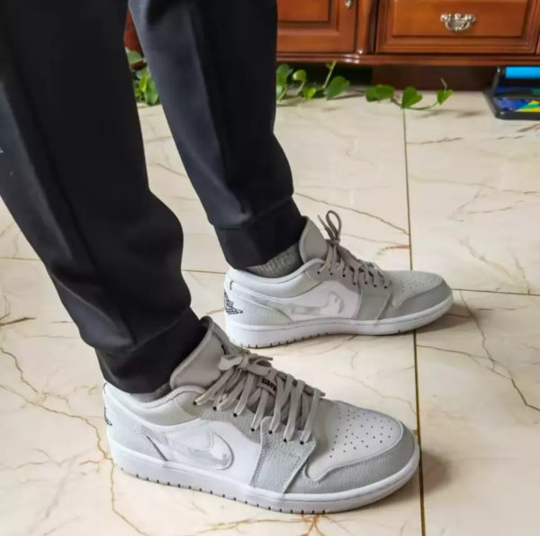 Giày Nike Air Jordan 1 Low 'White Camo' DC9036-100 - Ảnh 8