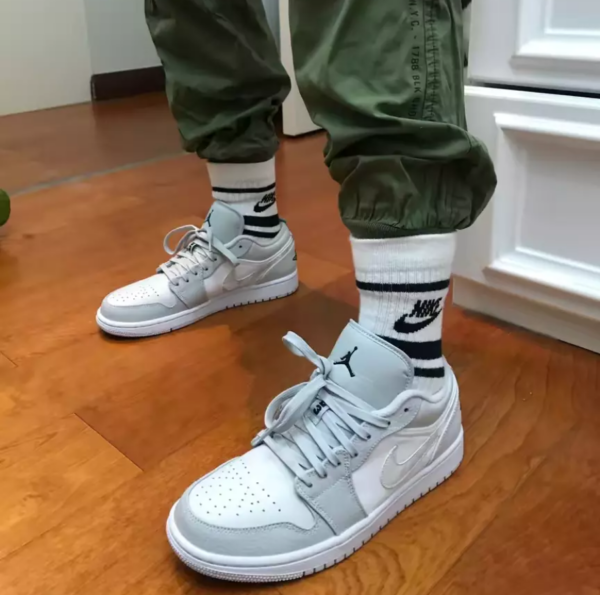Giày Nike Air Jordan 1 Low 'White Camo' DC9036-100 - Ảnh 7