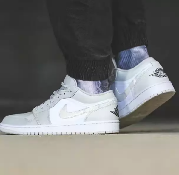 Giày Nike Air Jordan 1 Low 'White Camo' DC9036-100 - Ảnh 2