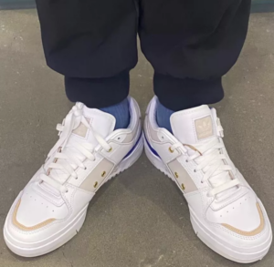 Alternative view of Giày Adidas Forum Luxe Low 'White Grey' GX0516