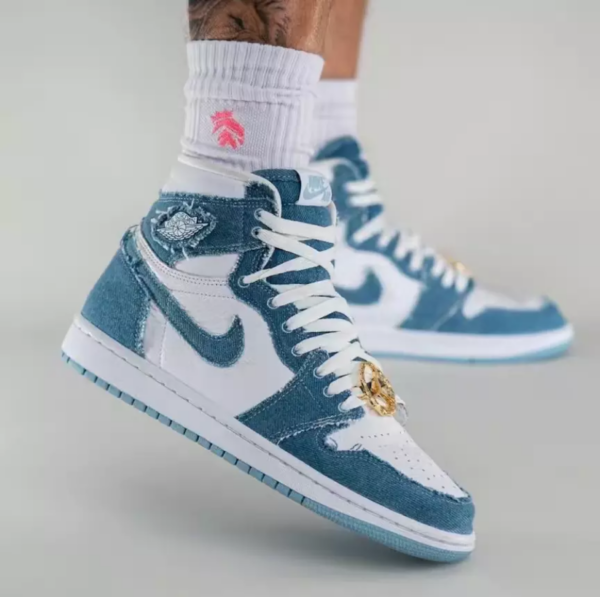 Giày Nike Air Jordan 1 High OG 'Denim' DM9036-104 - Ảnh 2
