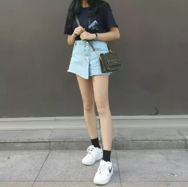 Giày Nike Air Force 1 LV8 Utility GS 'Overbranding' AR1708-100 - Ảnh 4