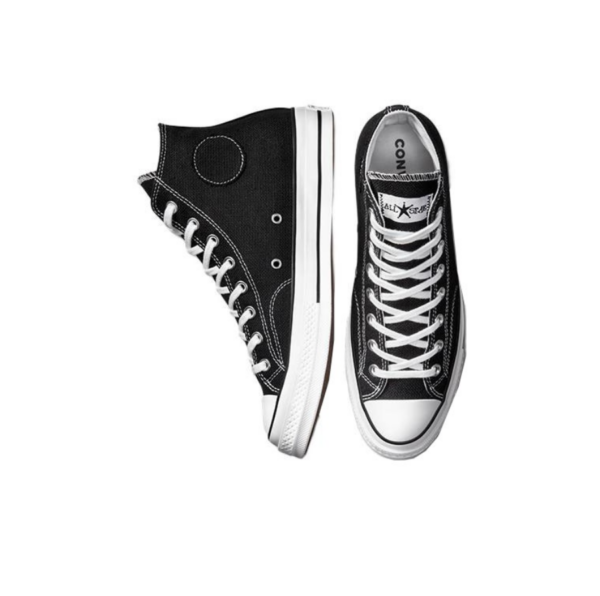 Giày Converse x Stussy Chuck 70 High 'Black' A01765C - Ảnh 7