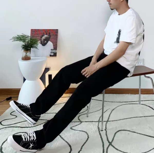 Giày Converse x Stussy Chuck 70 High 'Black' A01765C - Ảnh 3