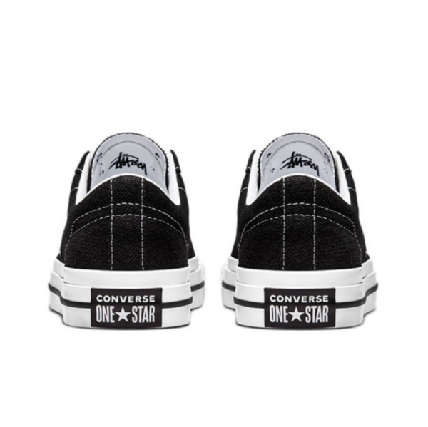 Giày Converse x Stussy One Star Ox 'Black' 173120C - Ảnh 6