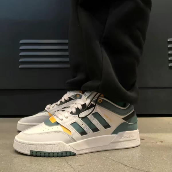Giày Adidas Drop Step Low 'White Tech Emerald' GW9735 - Ảnh 6