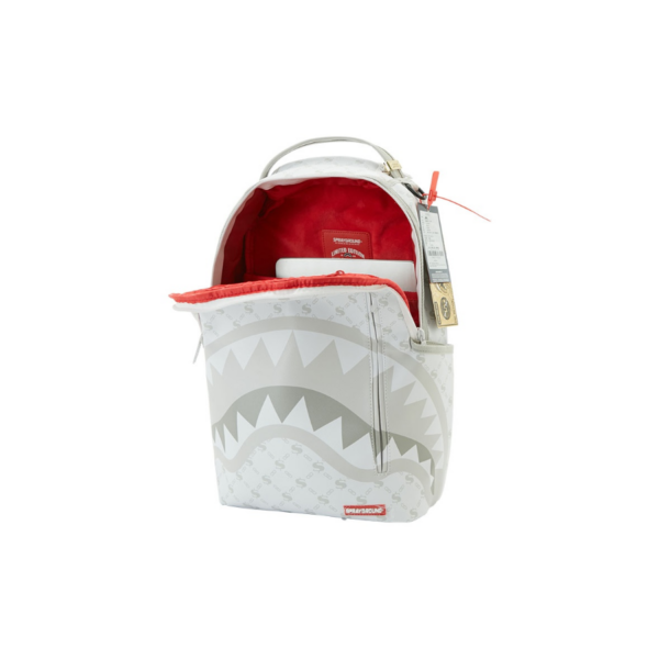 Balo Sprayground DLX Shark 'White' W0825720 - Ảnh 4