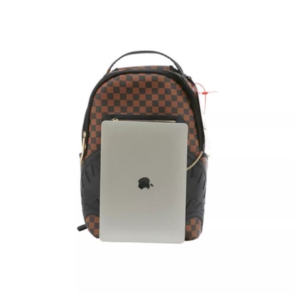 Balo Sprayground DLX Shark 'Brown Black' W0825727 - Ảnh 2