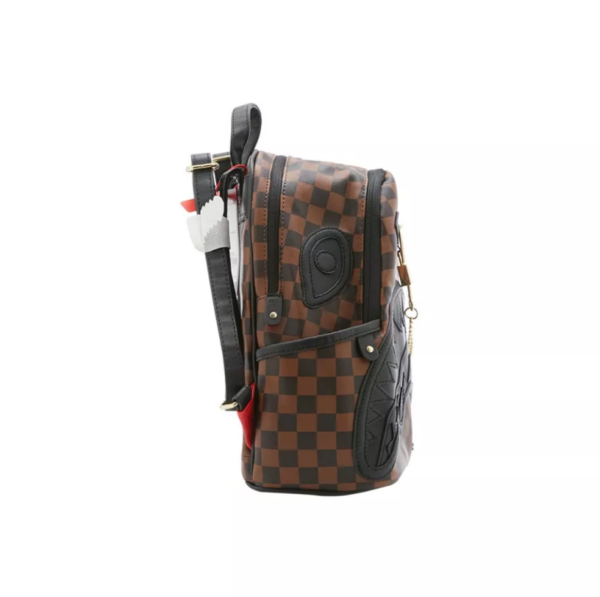 Balo Sprayground Caro Shark 'Brown Black' W0815720 - Ảnh 2