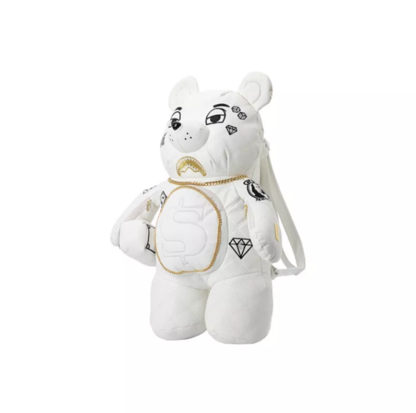 Balo Sprayground Plush Toy 'White' W0827009 - Ảnh 2