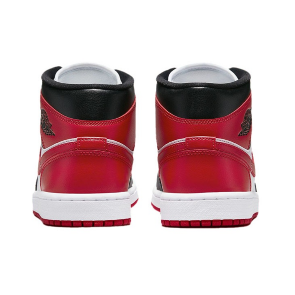 Giày Nike Air Jordan 1 Mid 'Alternate Bred Toe' BQ6472-079 - Ảnh 8