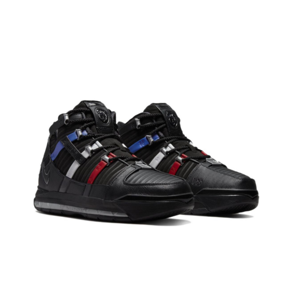 Giày Nike LeBron 3 'Black University Red' DO9354-001 - Ảnh 8