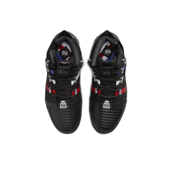 Giày Nike LeBron 3 'Black University Red' DO9354-001 - Ảnh 9