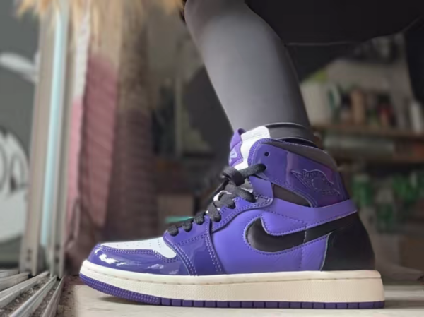 Giày Nike Air Jordan 1 High Zoom 'Purple Patent' CT0979-505 - Ảnh 5