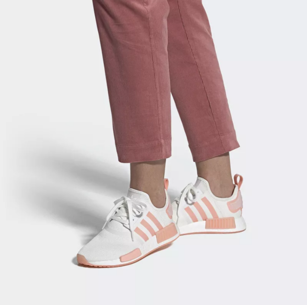 Giày Adidas Originals NMD R1 'White Pink' FV8730 - Ảnh 2