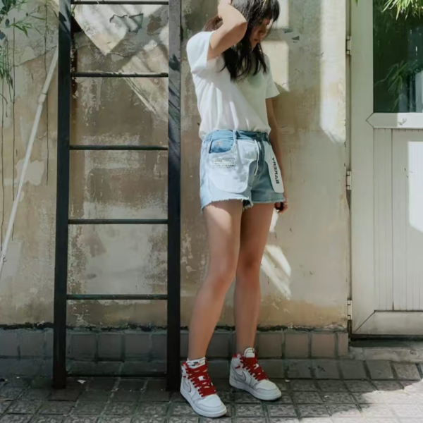 Giày Nike Air Jordan 1 Retro High 'Phantom Gym Red' 575441-160 - Ảnh 3