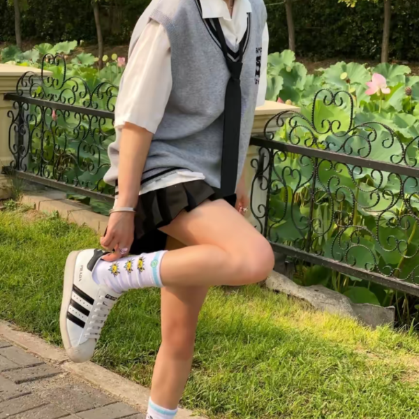 Giày Adidas Superstar x Prada 'White Black' FW6680 - Ảnh 5