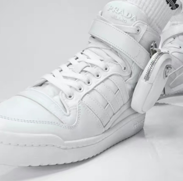 Giày Adidas x Prada Forum High 'White' GY7041 - Ảnh 5