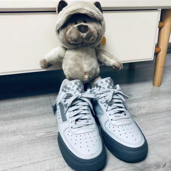 Giày Nike Air Force 1 Type Grey Fog CT2584-001 - Ảnh 3