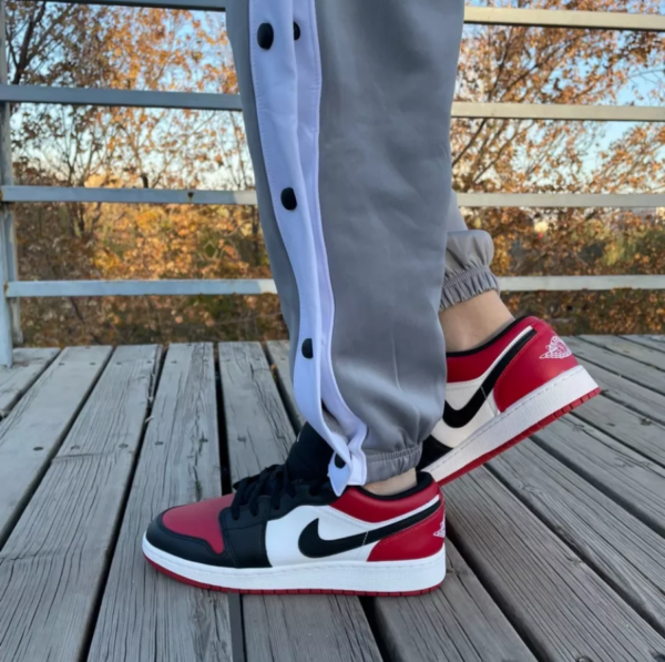 Giày Nike Air Jordan 1 Low 'Bred Toe' 553558-612 - Ảnh 6