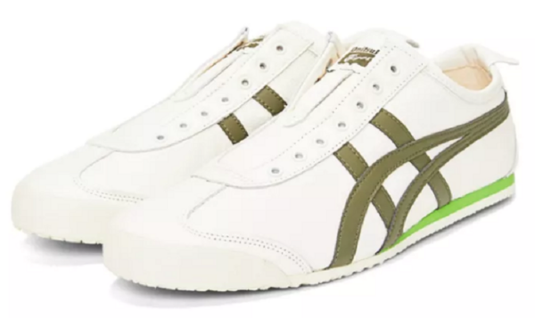 Giày Onitsuka Tiger Mexico 'White DarkOliveGreen' 1183B815-105 - Ảnh 2