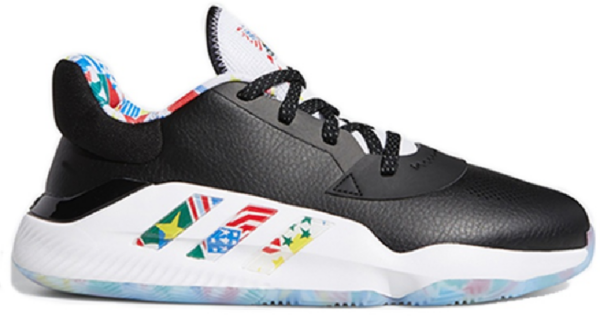 Giày Adidas Pro Bounce 2019 Low 'Black' EG1536