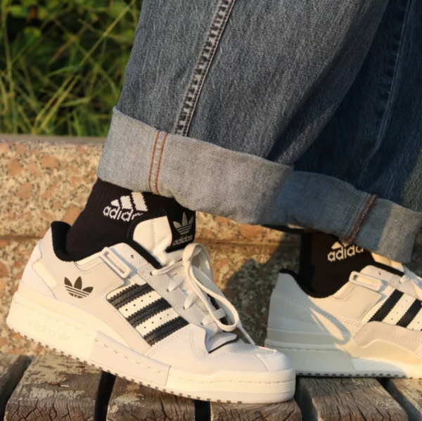 Giày Adidas Originals Forum Exhibit Low 'Grey Black' GX6284 - Ảnh 3