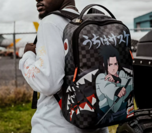 Alternative view of Balo Sprayground x Naruto 'Sasuke' W0835743
