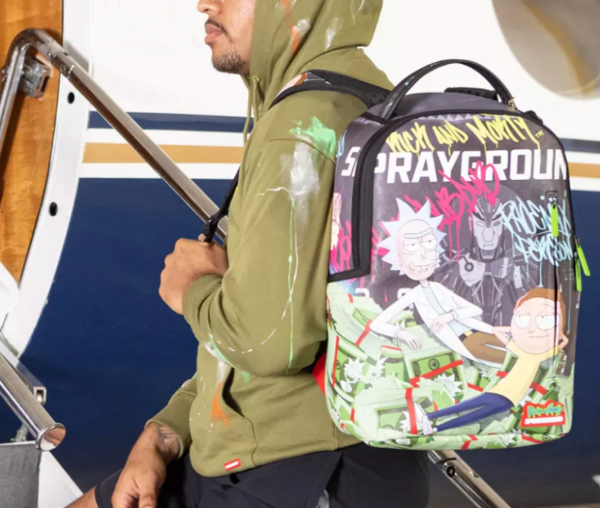 Balo Sprayground x Rich & Morty 'Bird Man' W0835820 - Ảnh 3