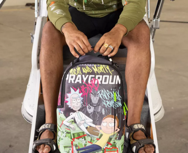 Balo Sprayground x Rich & Morty 'Bird Man' W0835820 - Ảnh 2