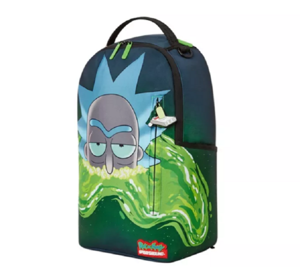 Balo Sprayground x Rich And Morty 'Dark Green' W0835737 - Ảnh 6