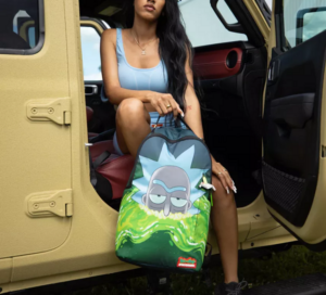 Alternative view of Balo Sprayground x Rich And Morty 'Dark Green' W0835737