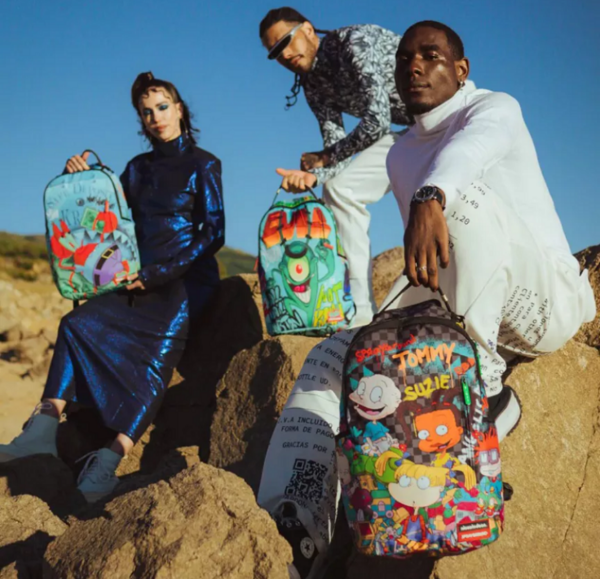 Balo Sprayground x Little Ghots Paris 'Tommy Suzie' W0835814 - Ảnh 2