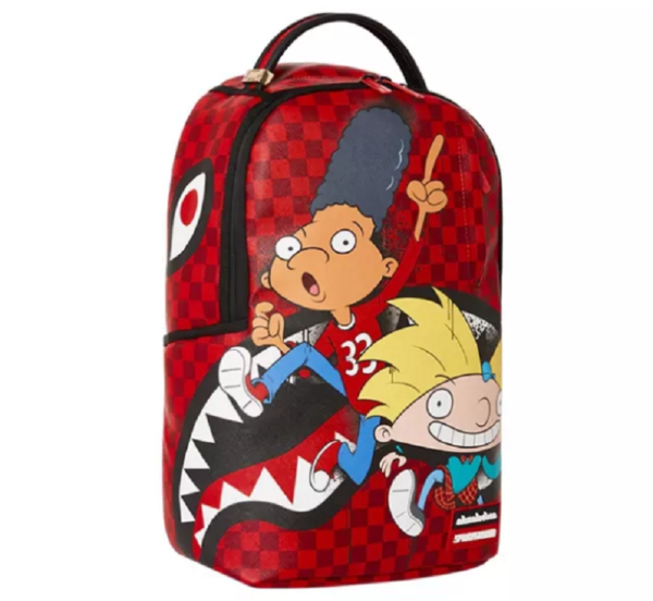 Balo Sprayground x Big Head Boy Sky 'Dark Red' W0835734 - Ảnh 2