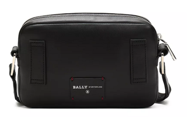 Túi Bally Leather Cross-Body 'Black' HAL-10 - Ảnh 7