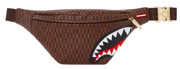 Túi Sprayground Retro Alphabet Old Flower 'Brown' W0835106