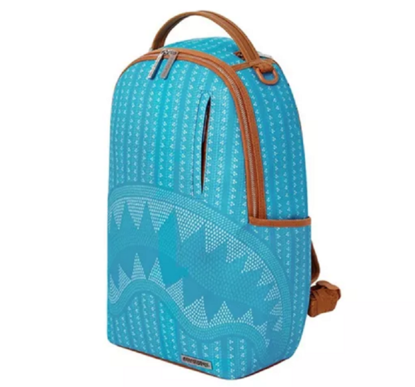 Balo Sprayground Llluchains Turg DLX Shark 'Blue' W0825726 - Ảnh 7